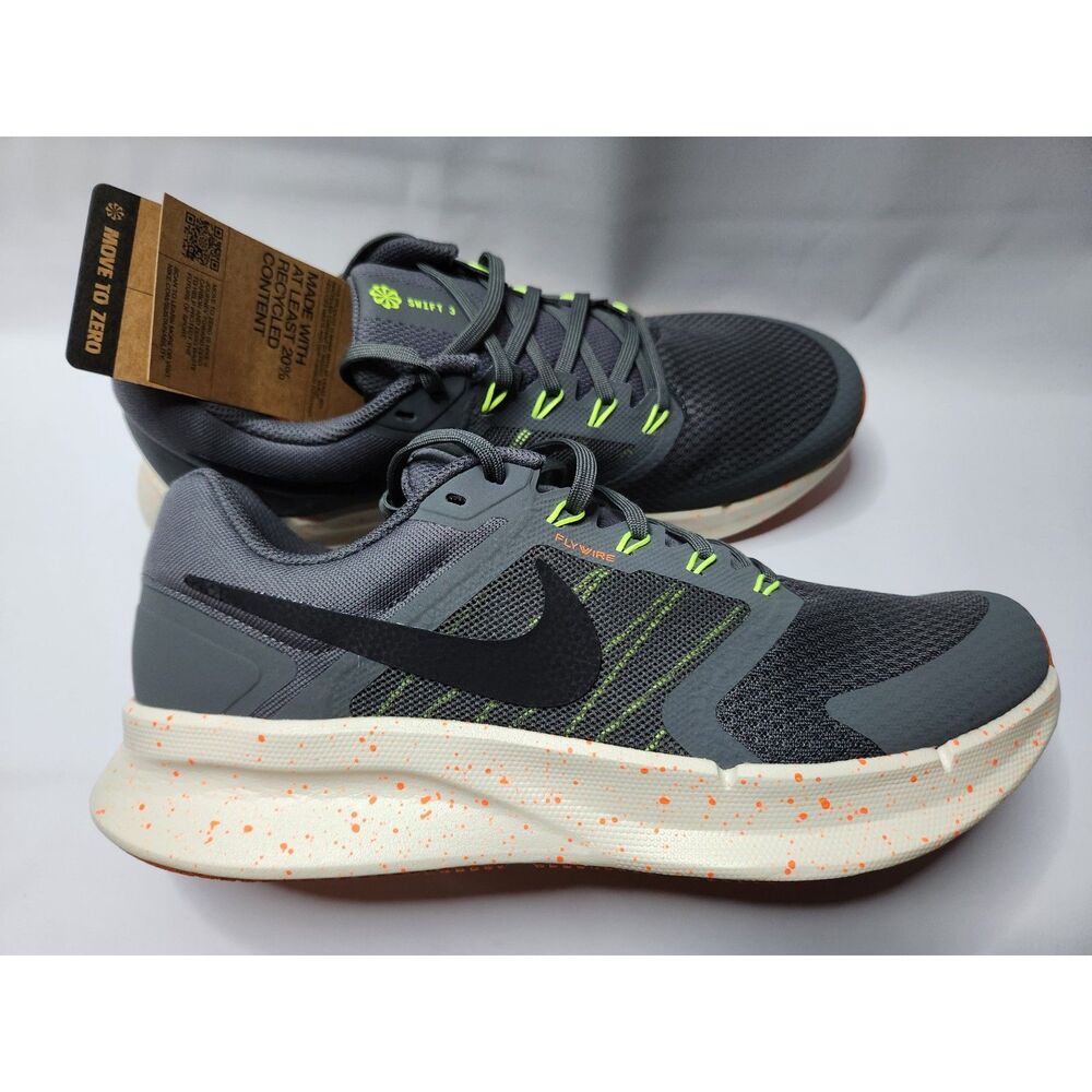 Nike Run Swift 3 Men’s 10.5 Women’s 12 Iron Grey Black